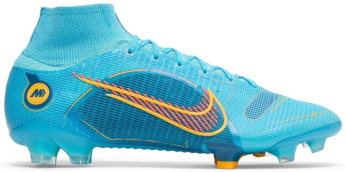 【極美品】NIKE MERCURIAL VAPOR14 ELITE FG Nike Mercurial Vapor XIV Elite FG - Volt/Bright Crimson