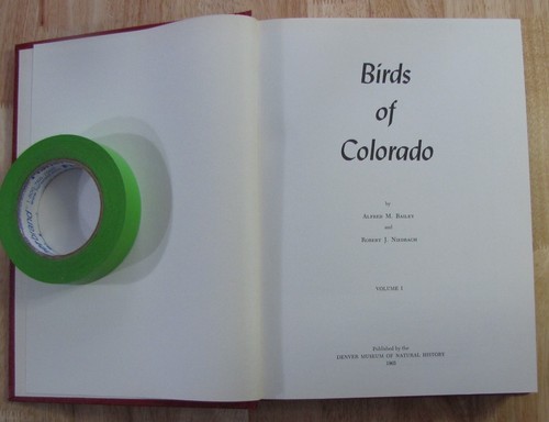Birds of Colorado, 2 vol set, hard cover, 1965 First Edition (A382) - Picture 6 of 14