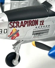 HARD 2 FIND 🔥 SpecCast Diecast P-38J Lightning "SCRAP IRON IV" Blumer RARE