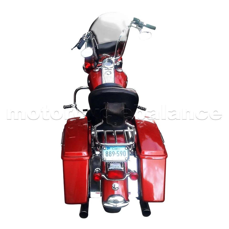 1993-2008 Harley Davidson Electra Glide Road King Fender Saddlebag Filler Panels - Image 4 of 4