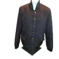 Converse One Star Mens Small Jacket Quilted Black