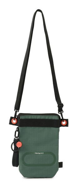 Hedgren Otu Flat Vertical Crossover Rfid UmhäNgetasche Tasche Duck Green Neu-image