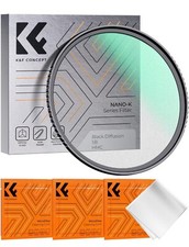 Lens Filter K F Concept Nano-K Series Filter Black Diffusion 1/8 HMC 67mm