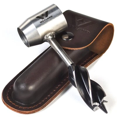 WEYLAND Bushcraft Settlers Tool - Scotch Eye Hand Auger Wrench for Survival