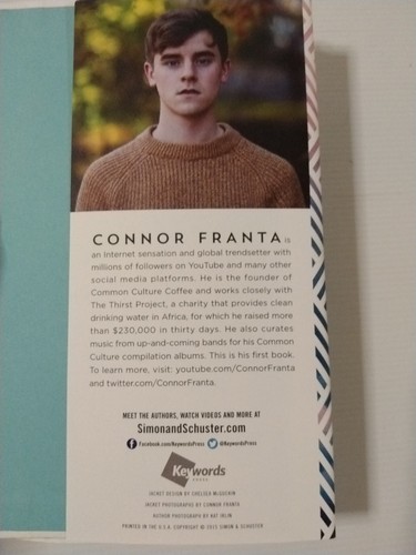 A Work in Progress: A Memoir by Connor Franta (Hardcover, 2016). Free Shipping! - Picture 6 of 10