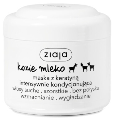 ZIAJA GOAT'S MILK KERATIN HAIR MASK