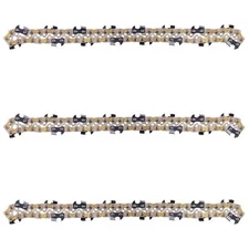 3 saw chain chain 25 cm full chisel 40TG 3/8 LP 1.1 mm for Einhell GE-LC 18/25 Li