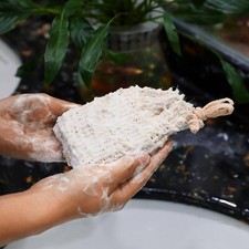 1-10x Soap Exfoliating Bags Natural Ramie Foaming Soap Saver Pouch Drawstring AU — image 2