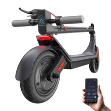 LEQISMART Folding Adult Electric Scooter 18 Miles High Speed Safe Urban Commute