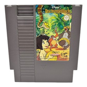Disney Dschungelbuch Jungle Book Nintendo NES Virgin Schuber PAL