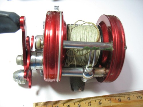 ABU Ambassadeur 5000 old fishing reel in original pouch - SWEDEN - Picture 5 of 7