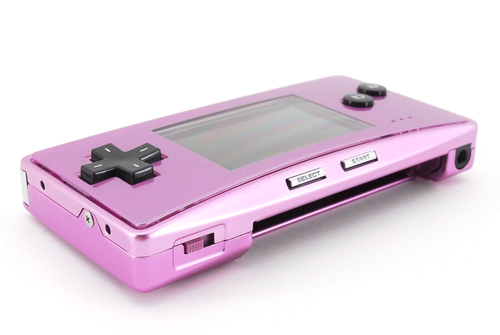 Nintendo Gameboy Micro Purple GBA Console w/Box Pouch Adapter Tested Rare Japan - Picture 11 of 20