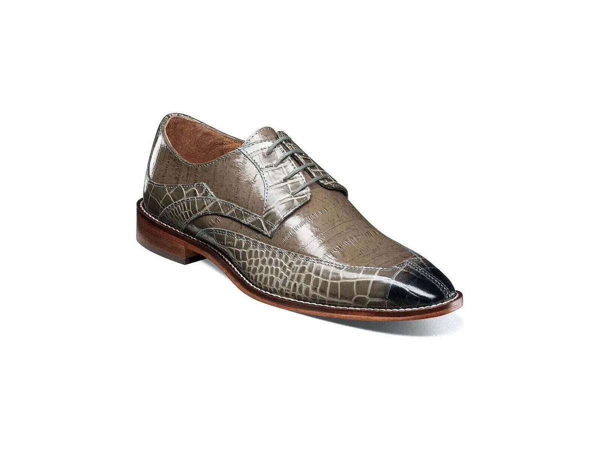 Stacy adams crocodile best sale shoes