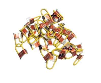 Candados Numéricos para Pollitos - Numbered Markers for Chick wings - 100 Uni