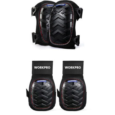 WORKPRO Knee Pads with Ergonomic Gel Cushion &Foam Padding w/ Anti-Slip Straps