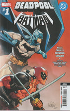 Deadpool/Batman # 1 Yu 4th Print Variant Marvel/DC [HH8]