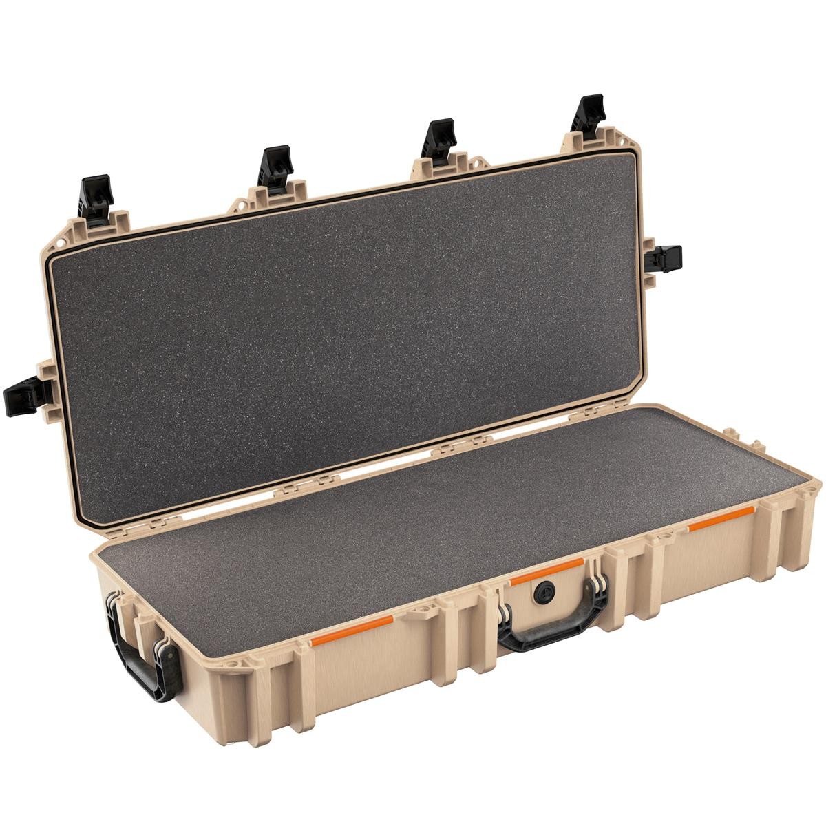 Pelican V700 Vault Takedown Rifle and Shotgun Case with Foam, Tan