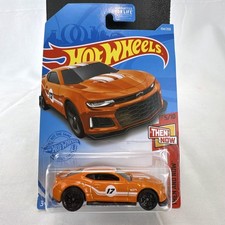 Hot Wheels 2017 Chevrolet Camaro ZL1 Then and Now Orange Chevy Diecast 154/250