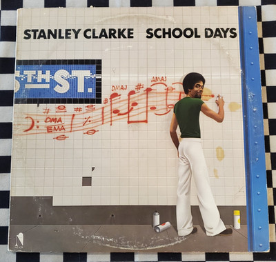 School Days LP by Stanley Clarke vinyl 1977 VG+ NE900 Nemperor Records