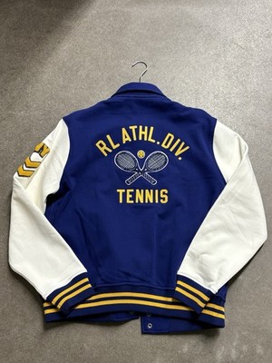 Collegejacke Ralph Lauren Tennis Club Herren Gr. L - Neuzustand