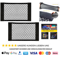Elastisches Kofferraumnetz Mit Klettverschluss 40X25Cm