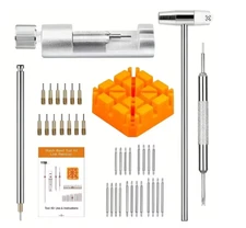 Watch Repair Tool Kit Link Band Strap Pin Remover Adjuster Professional