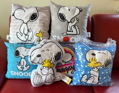 Deco Kissen 40x40: Peanuts Snoopy Woodstock - Joe Cool - viele vers. Motive