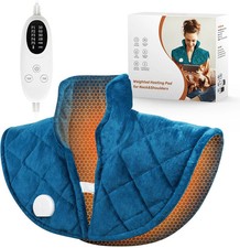 Weighted Heating Pad for Neck and Shoulders 2.5lb with 5 Heat and 4 Timer Levels