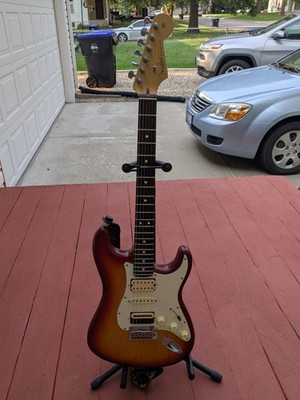 2004 Fender American Professional Stratocaster HSH Dimarzio Pickups Case Mods