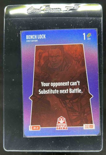 2024 Bo Jackson Battle Arena Bench Lock First Edition Bonus Play #BPL-22