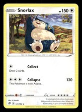 Snorlax 141/192 Rebel Clash LP Pokemon on eBay