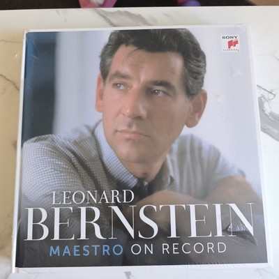 2023 Leonard Bernstein Maestro On Record 12x CD Boxset Book. New Sealed