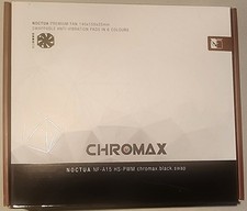 Noctua NF-A15 HS-PWM Chromax Black 140mm Premium Quiet Fan, 4-Pin