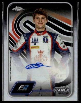 2024 Topps Chrome Formula 1 #CAC-STA Roman Staněk Chrome Autographs
