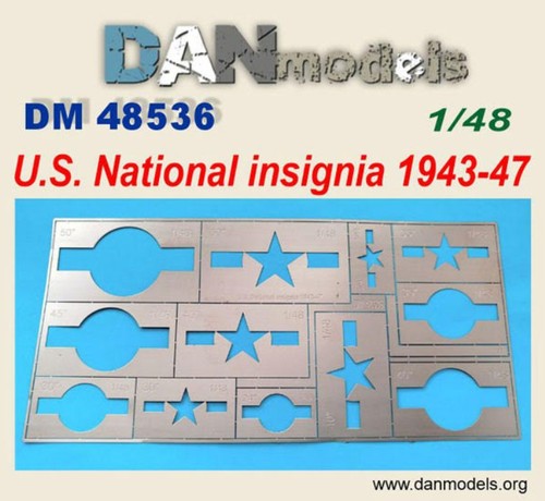 Dan Models 48536 1/48 Stencil for applying ammunition for US airmen 1943-47 WW2 - Picture 3 of 3