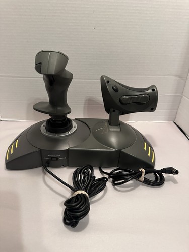 Top Gun Thrustmaster Afterburner II Flight Joystick PC Retro Gaming Tested WORKS - Picture 7 of 17