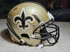 💥NEW ORLEANS SAINTS Xenith X2 Ym Football Helmet bk