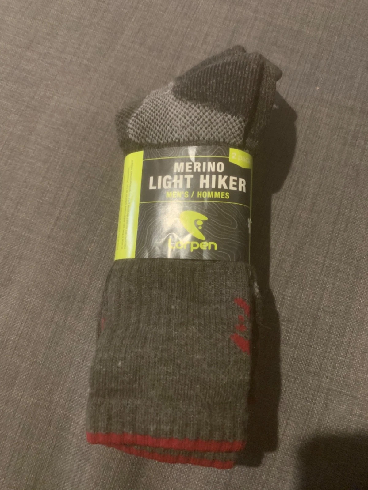 Lorpen Merino Light Hiker Men's L Socks Package Of 2 Pair (N0226564)
