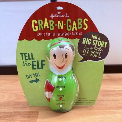 Hallmark Grab-N-Gabs Tell The Elf Electronic Game NEW Sealed in Package