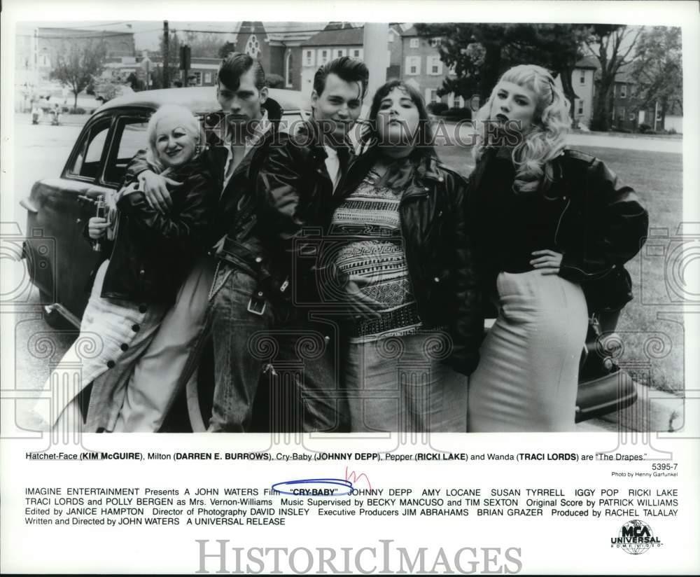 1989 Press Photo The cast of 