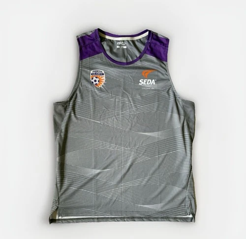 Perth Glory Football Training Vest Size XL Soccer Jersey Singlet Guernsey