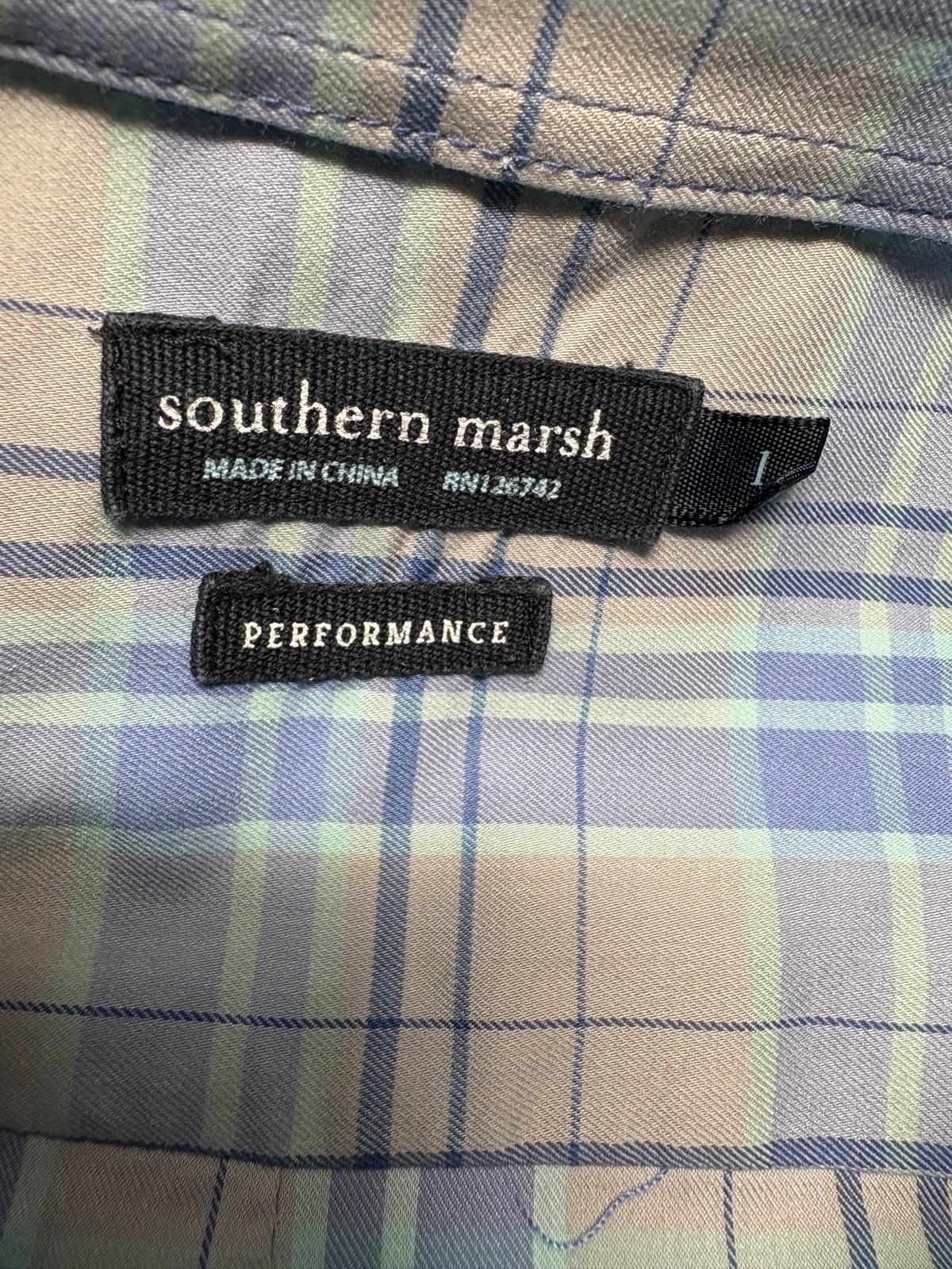 Southern Marsh Performance Button Down Shirt Mens… - image 9