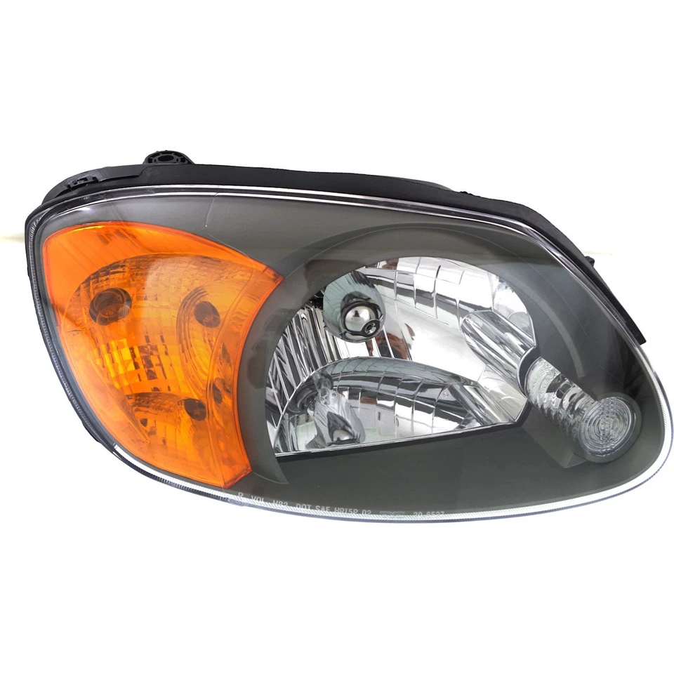 Faros laterales para conductor y pasajero para Hyundai Accent 2003-2006 halógenos con bombillas Foto 2 de 4