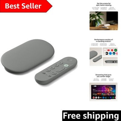 4K TV Streamer with Voice Search Remote   32GB Storage & Smart Home Control