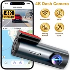 4K UHD Dash Cam Front Mini Car DVR WiFi APP GPS F1.8 Night Vision with Hardwire