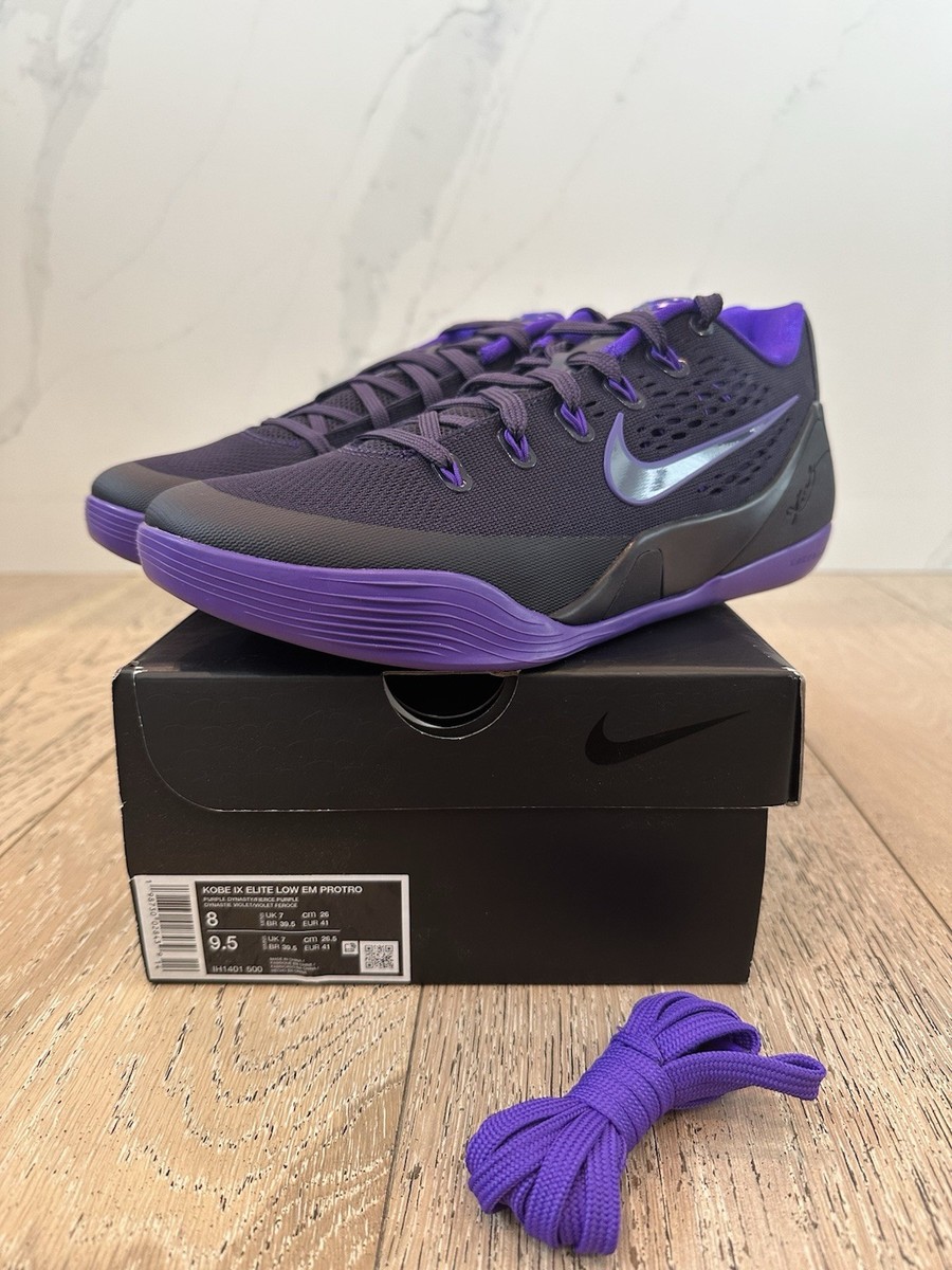 Size 9 - Nike Kobe 9 EM Low Protro TB Purple Dynasty (IH1401-500
