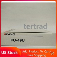 New Keyence FU-49U Fiber Optic Sensor FU49U In Box 1PC  US Free TAX