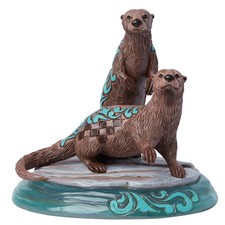 Figura Jim Shore Animal Planet River Otter 6015049