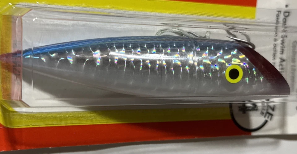 Luhr -Jenson J-Plug "The Original" #4 Silver Prism Lite / Blue Scale Foto 2 de 3