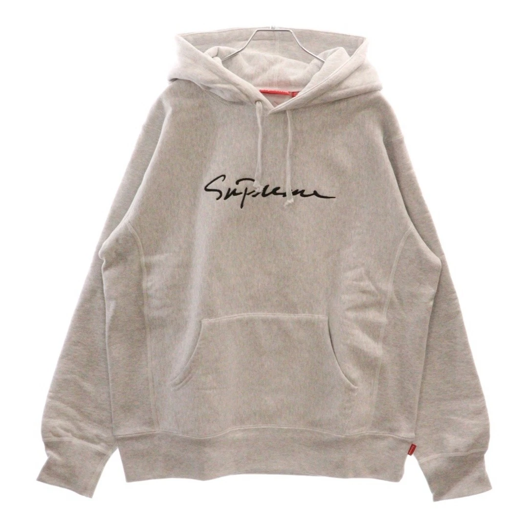 Sweat à capuche SUPREME 18AW Classic Script logo brodé sweat occasion 7f5e07